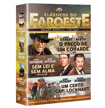 Box Clássicos Do Faroeste (DVD) - Filmes e Séries 