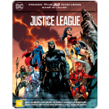 Liga da Justiça - Steelbook (Blu-Ray 3D + Blu-Ray)